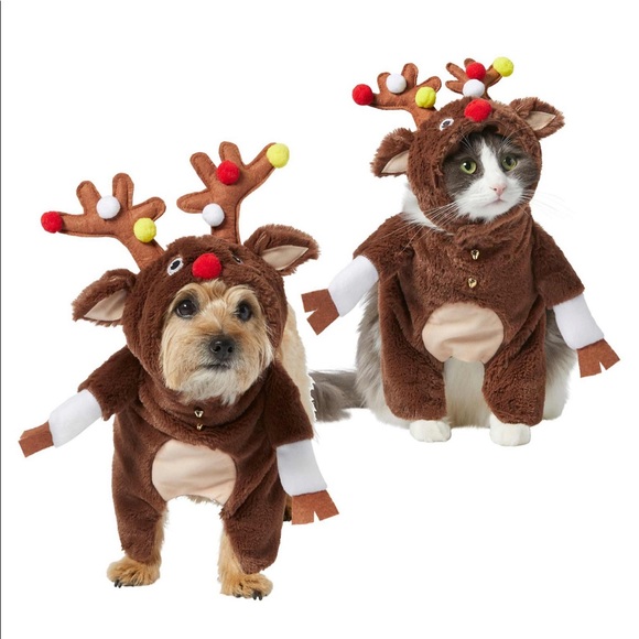 Frisco Front Walking Reindeer Dog/Cat Costume - Picture 1 of 8